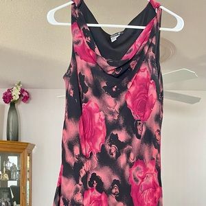 Floral Knee Length Dress Size 14